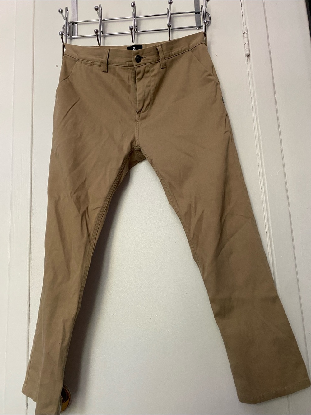 DC Men's Tan Chino Pants